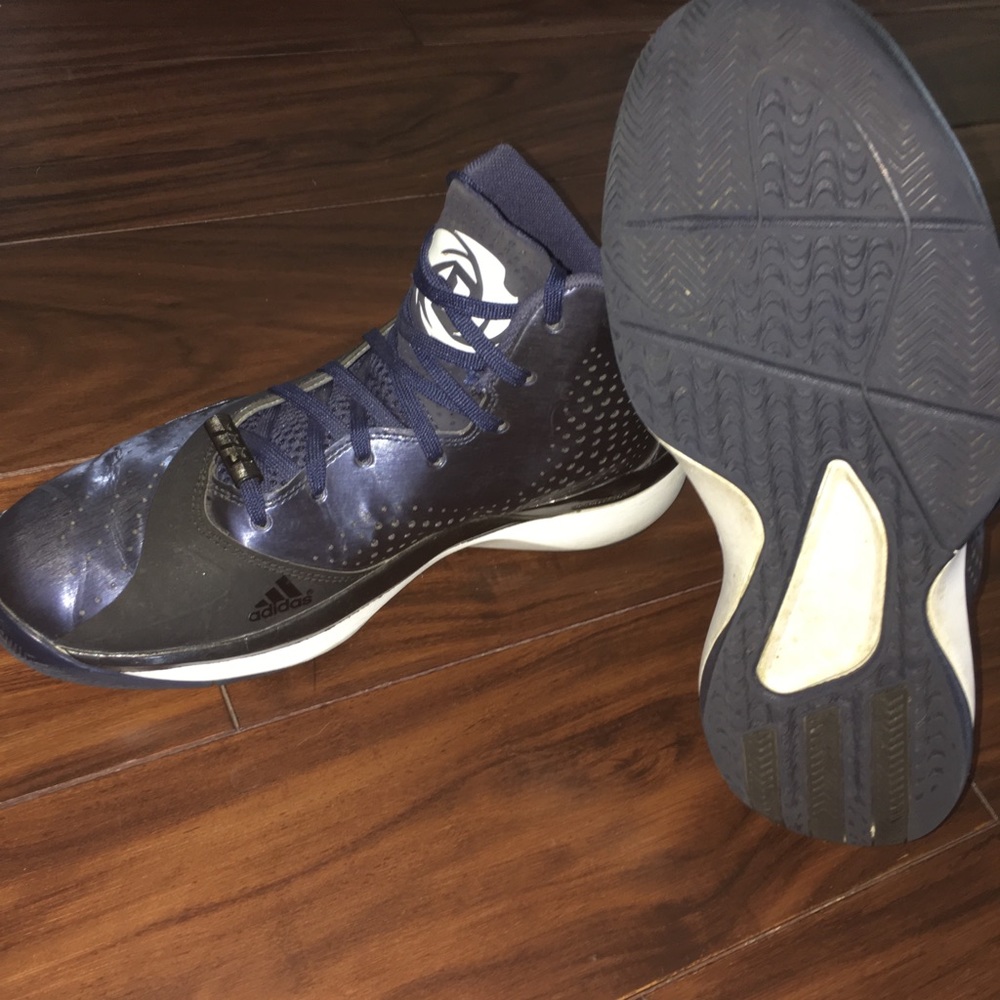 Derick Rose (navy blue with black) shoes